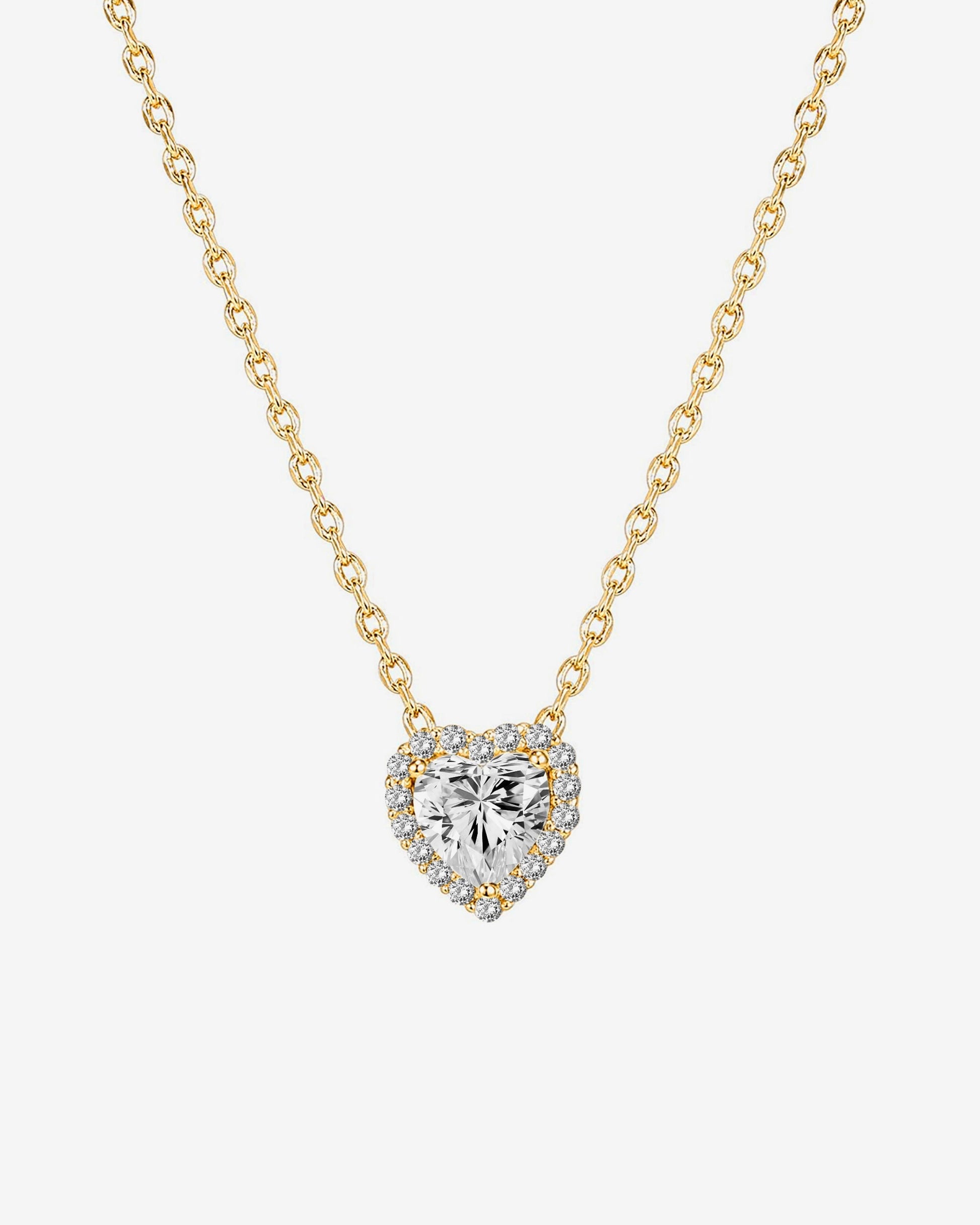 Heart Halo Necklace