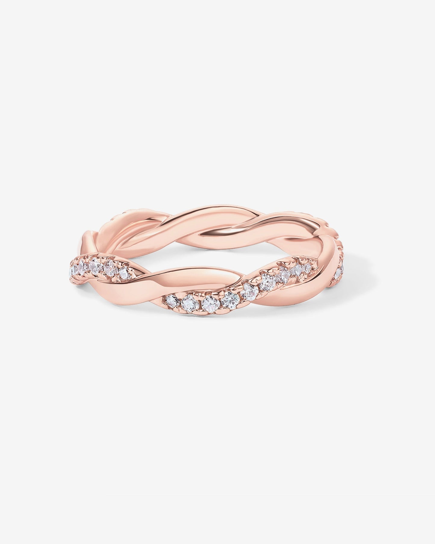 Vermeil Braided Eternity Band