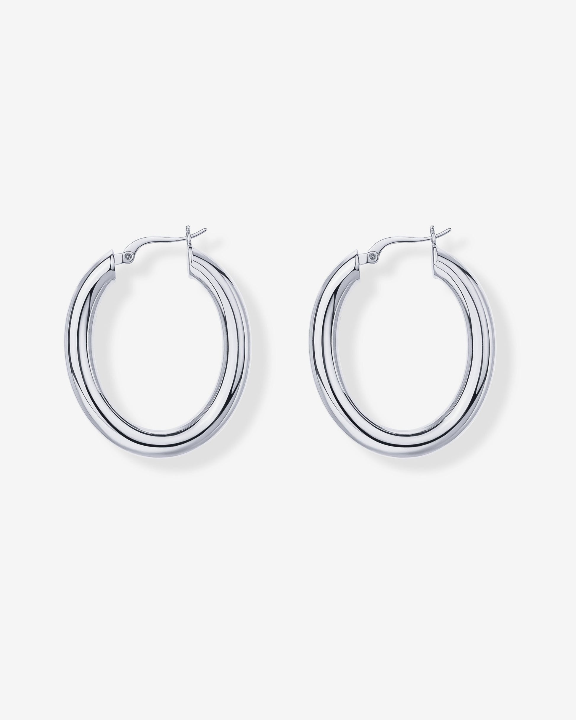 Oval Chunky Hoops