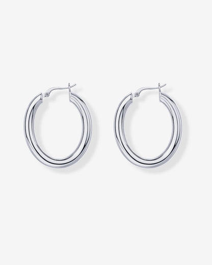 Oval Chunky Hoops