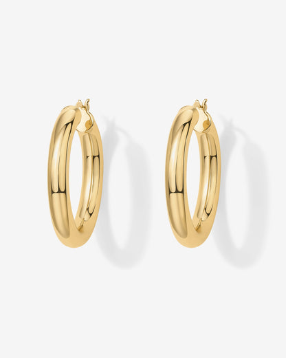 Oval Chunky Hoops