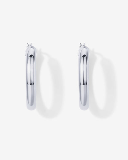 Oval Chunky Hoops