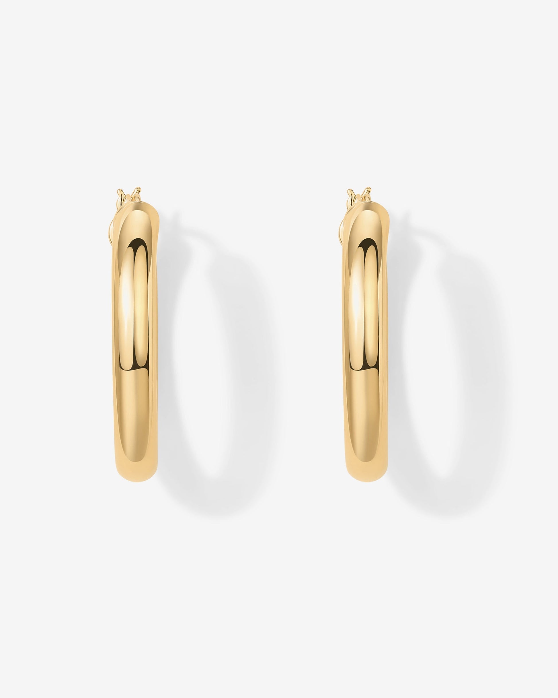Oval Chunky Hoops
