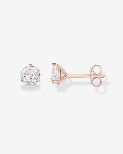 Three Prong Round Studs