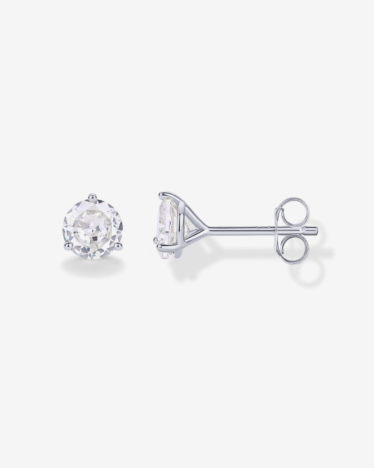 Three Prong Round Studs