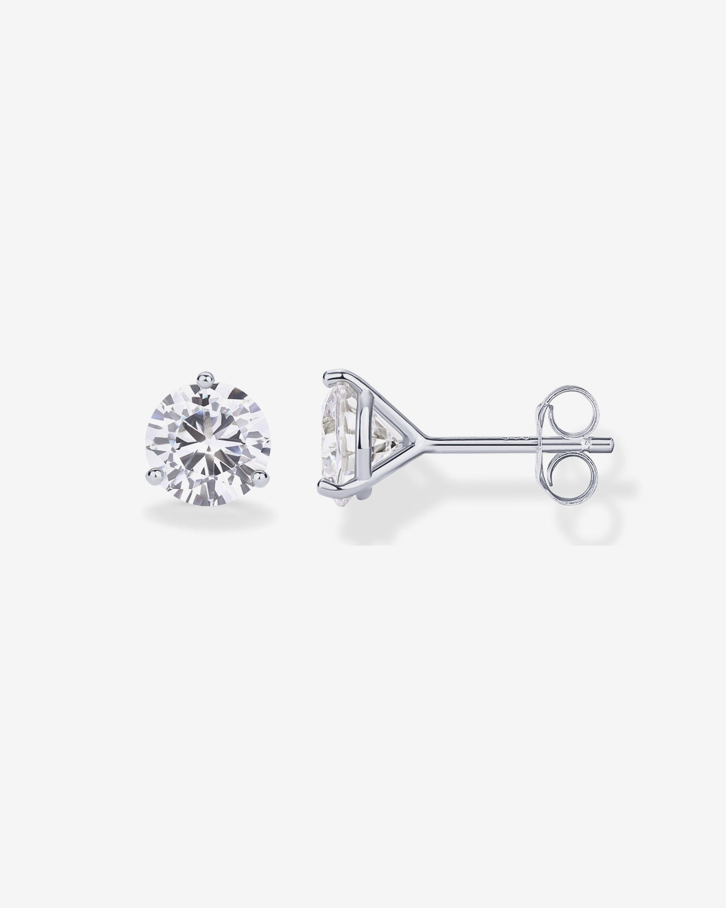 Three Prong Round Studs