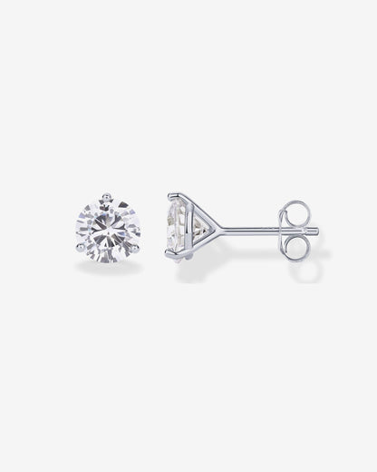 Three Prong Round Studs