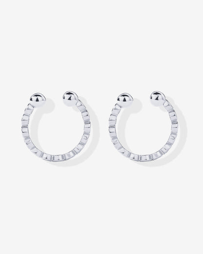 Bezel Ear Cuffs