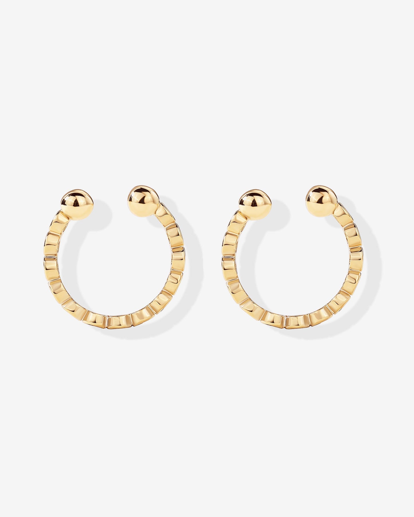 Bezel Ear Cuffs
