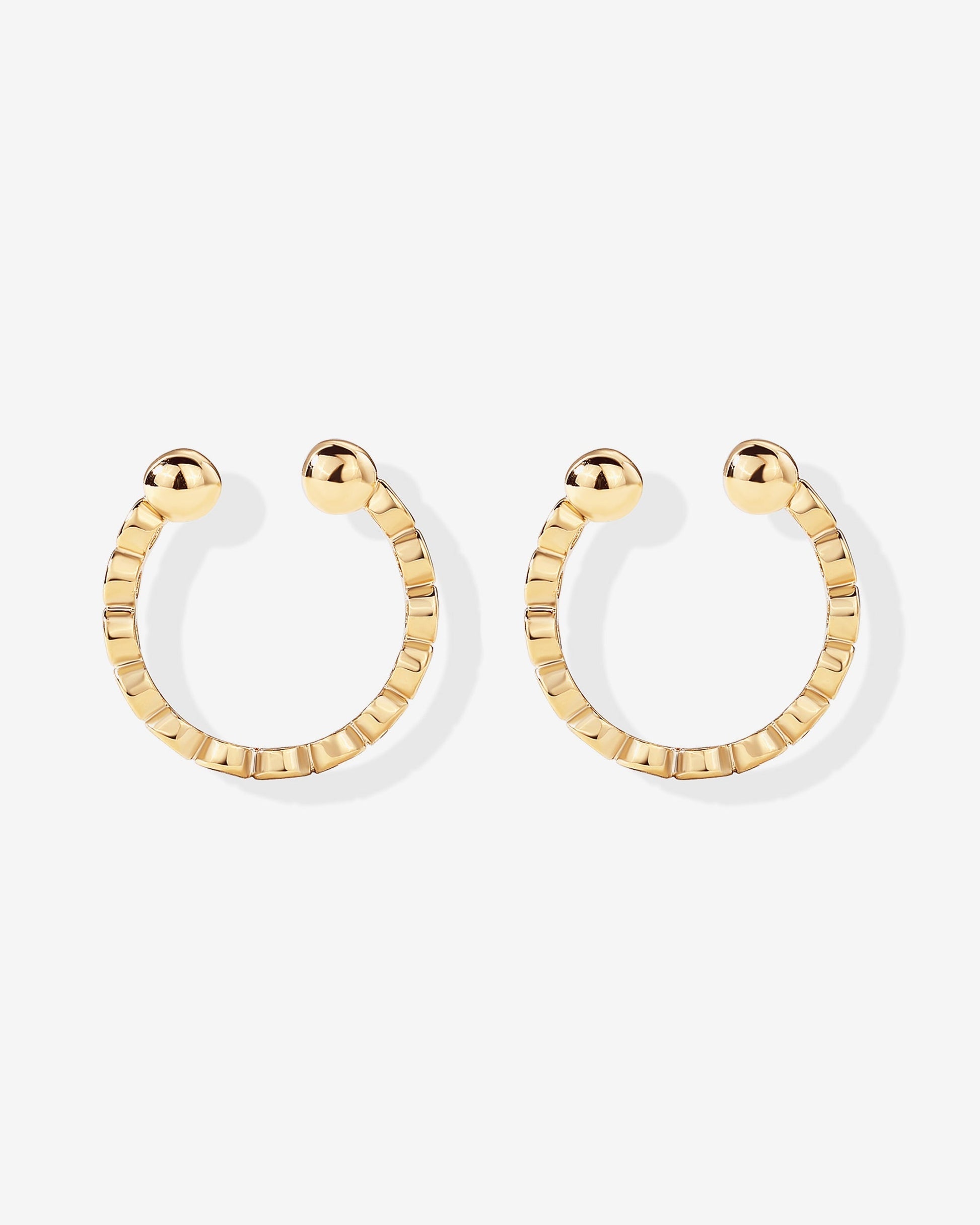 Bezel Ear Cuffs