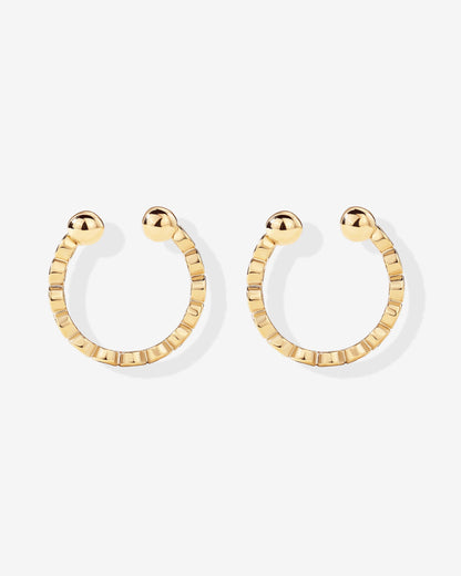 Bezel Ear Cuffs