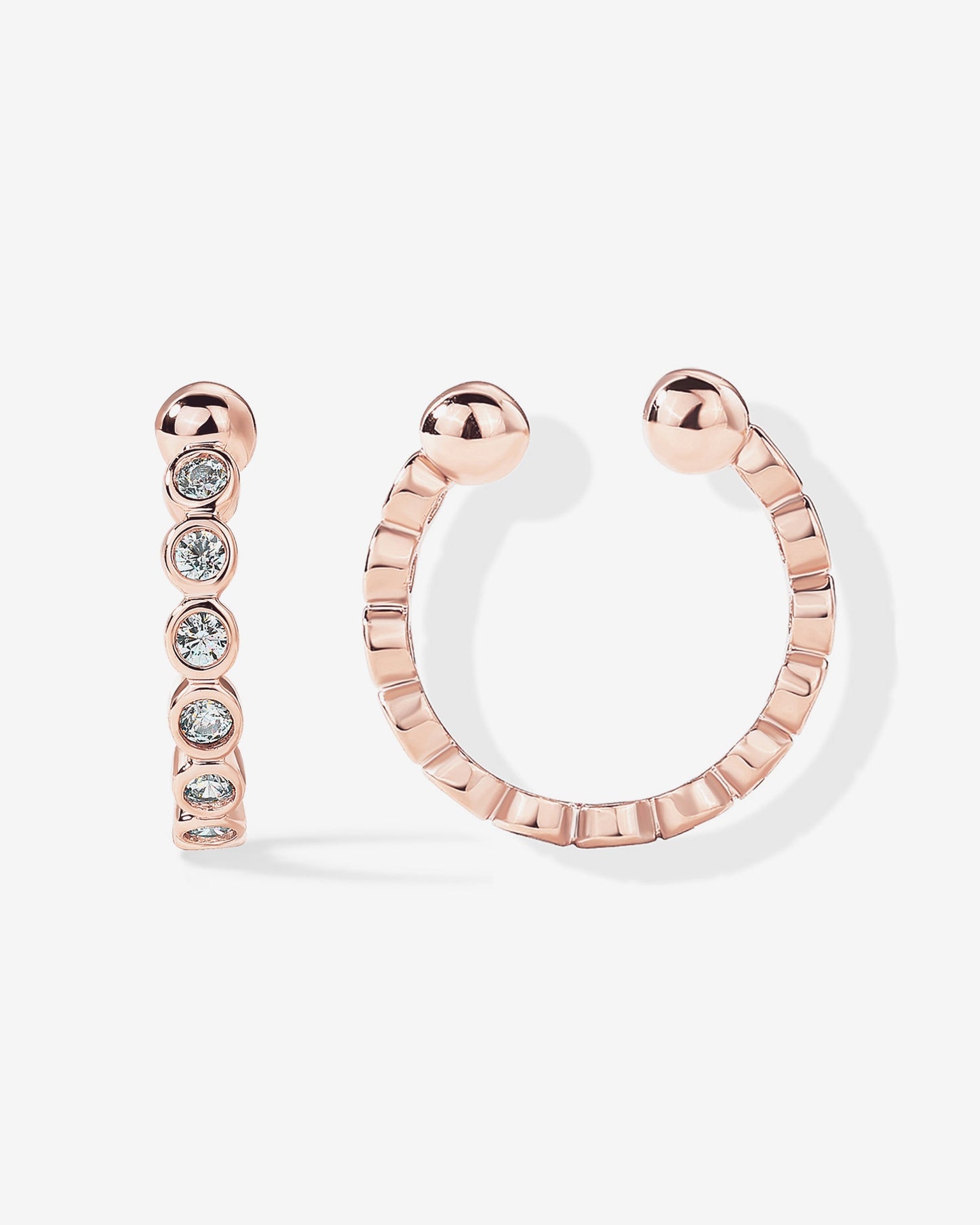 Bezel Ear Cuffs