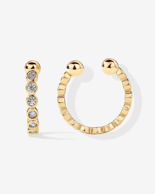 Bezel Ear Cuffs