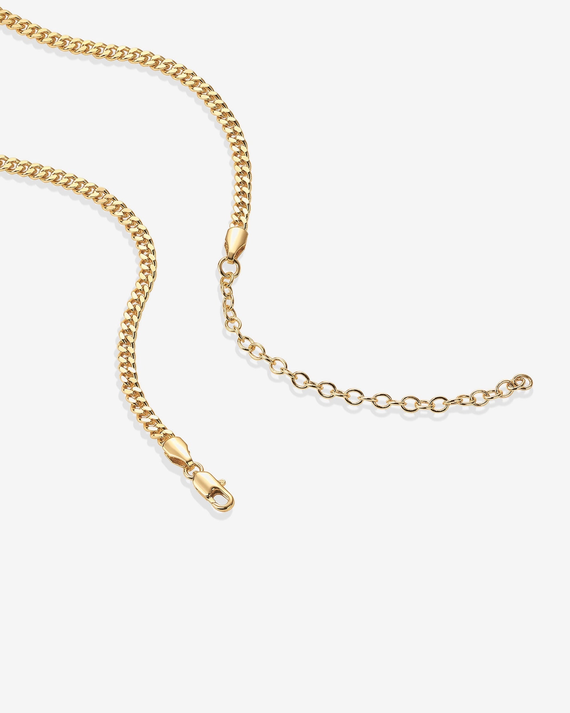 Curb Chain Adjustable Necklace