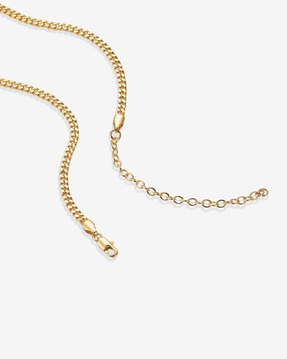 Curb Chain Adjustable Necklace
