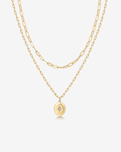 Double Star Pendant