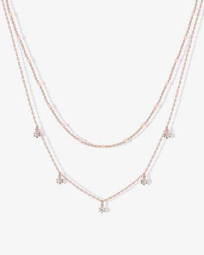 Cubic Zirconia Chain Necklace