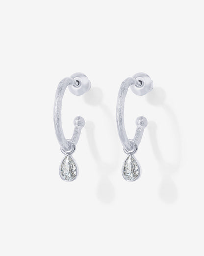 Drop Pear Hoop