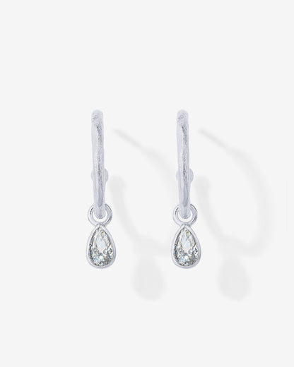 Drop Pear Hoop