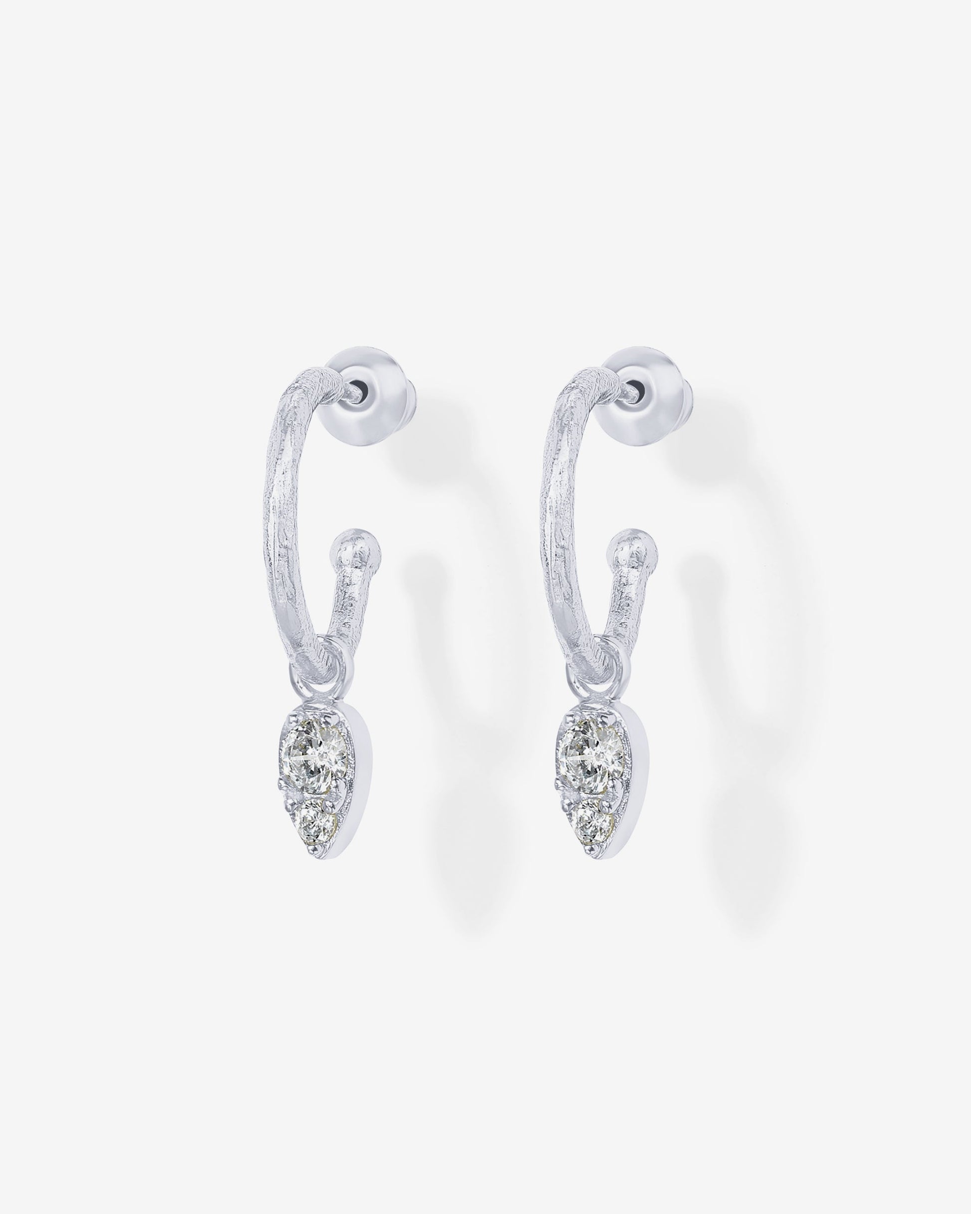 Tear Drop Hoops