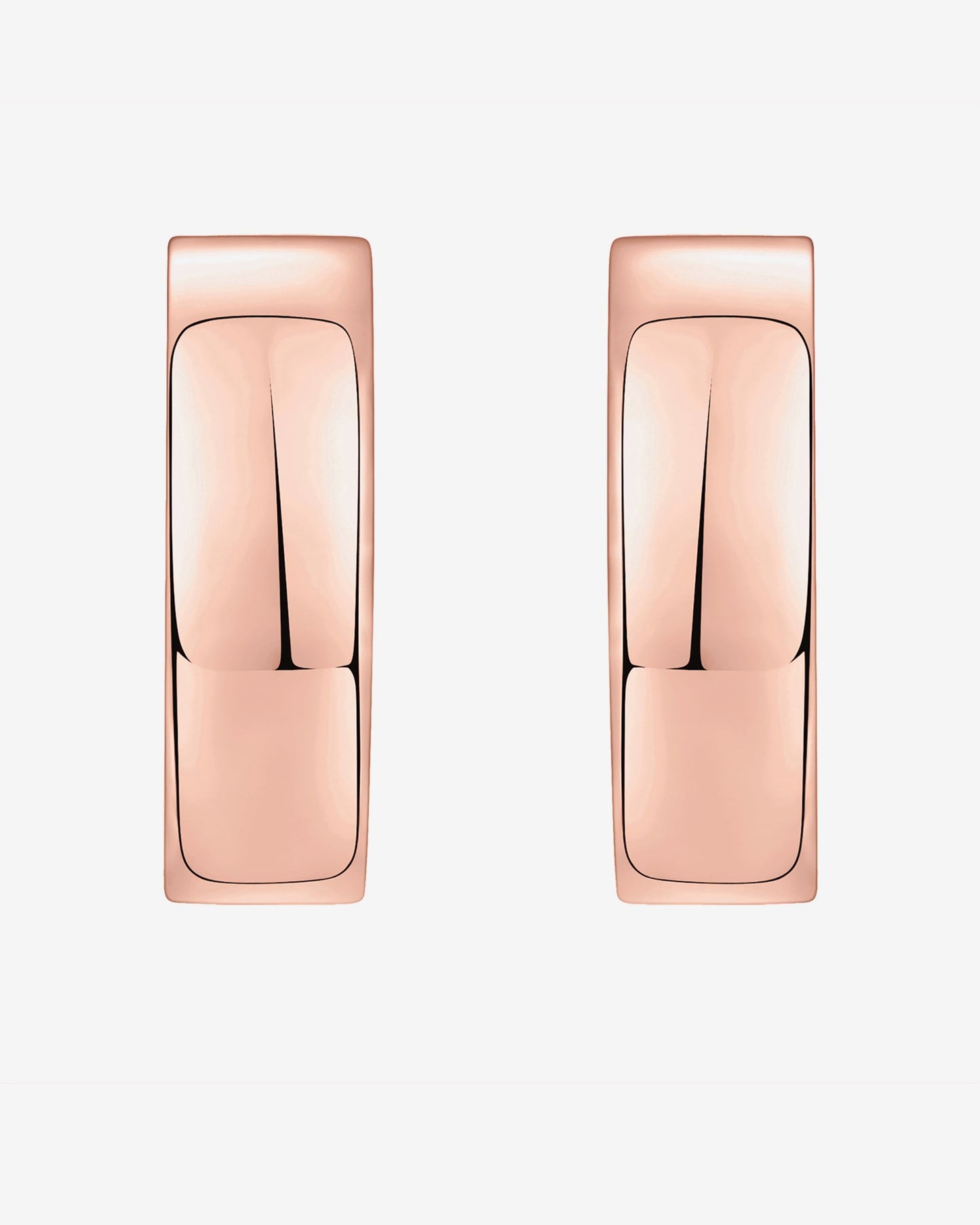 Squared Edge Hoops