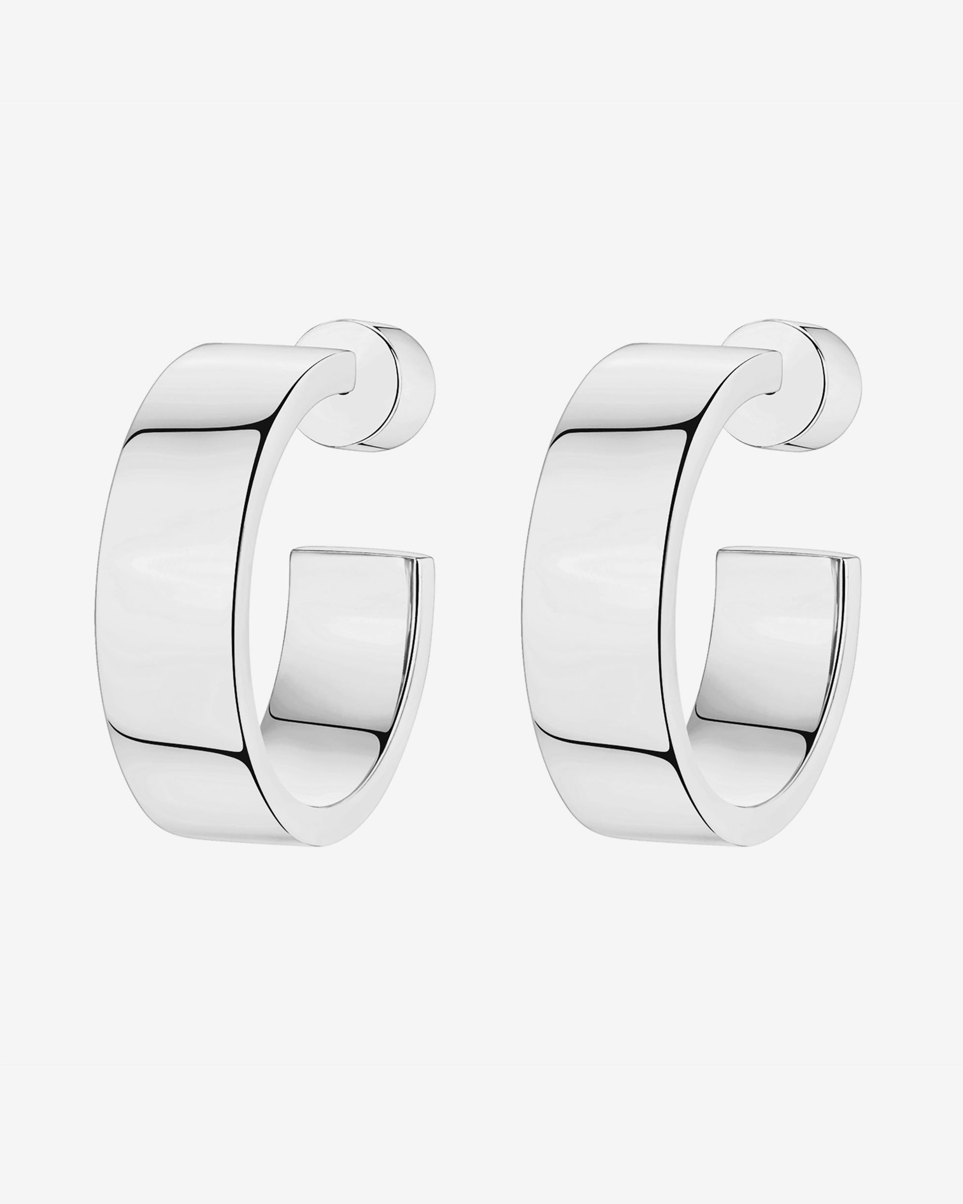 Squared Edge Hoops