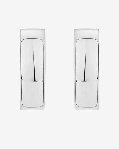 Squared Edge Hoops