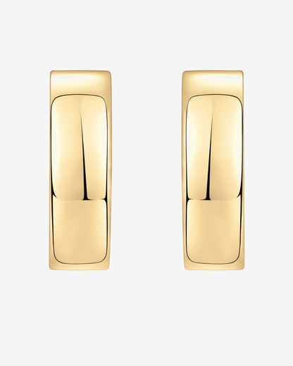 Squared Edge Hoops