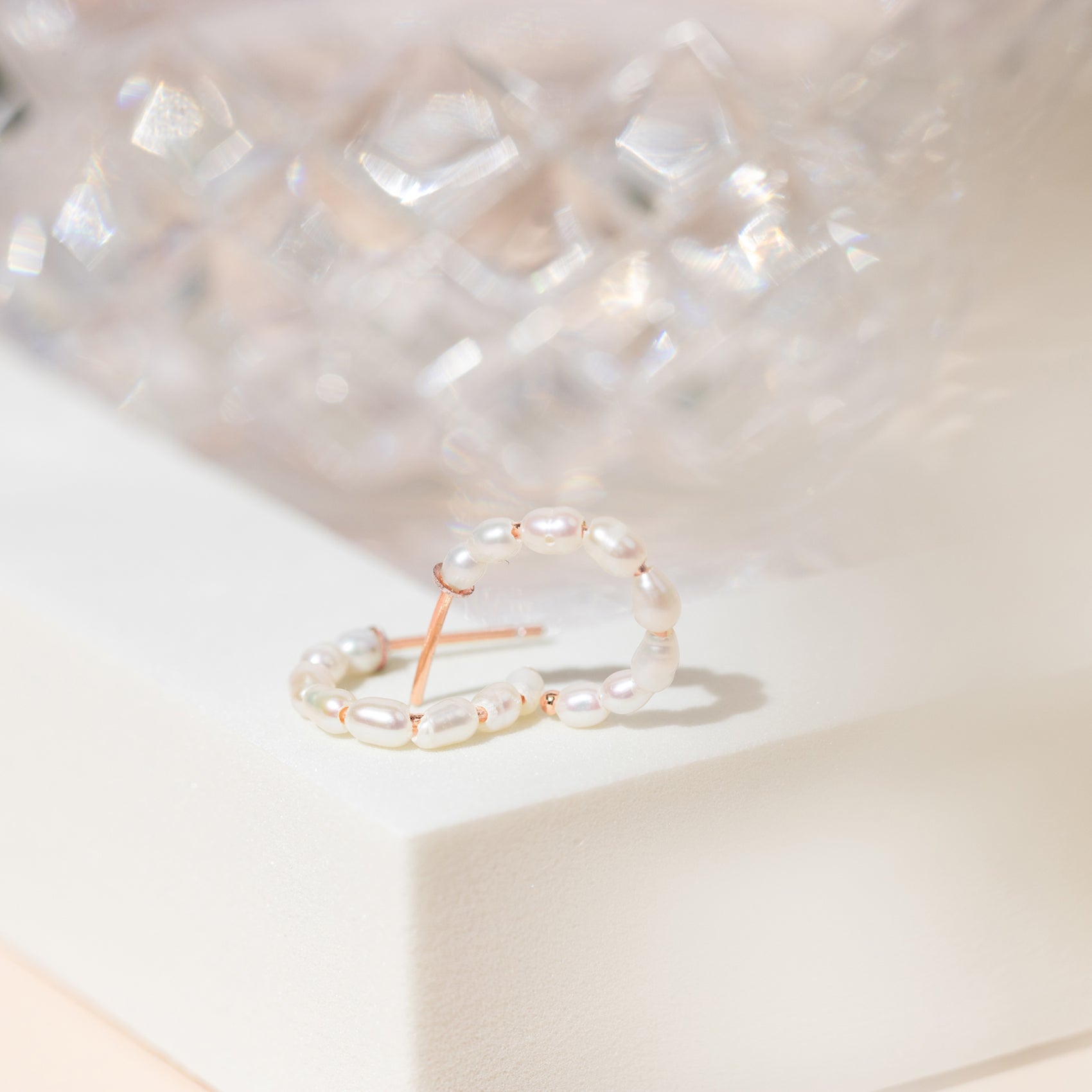 Charlotte Freshwater Pearl Hoops