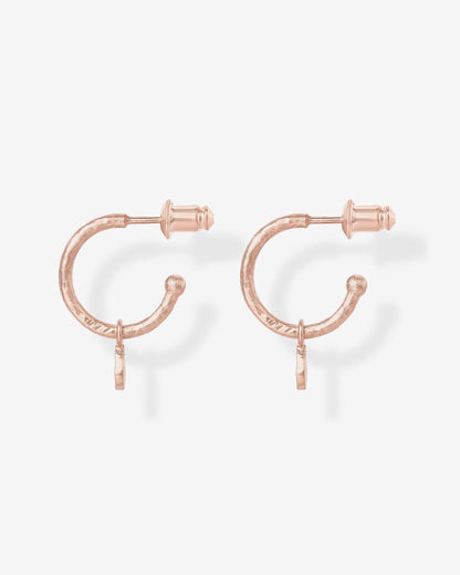 Drop Hammered Hoops
