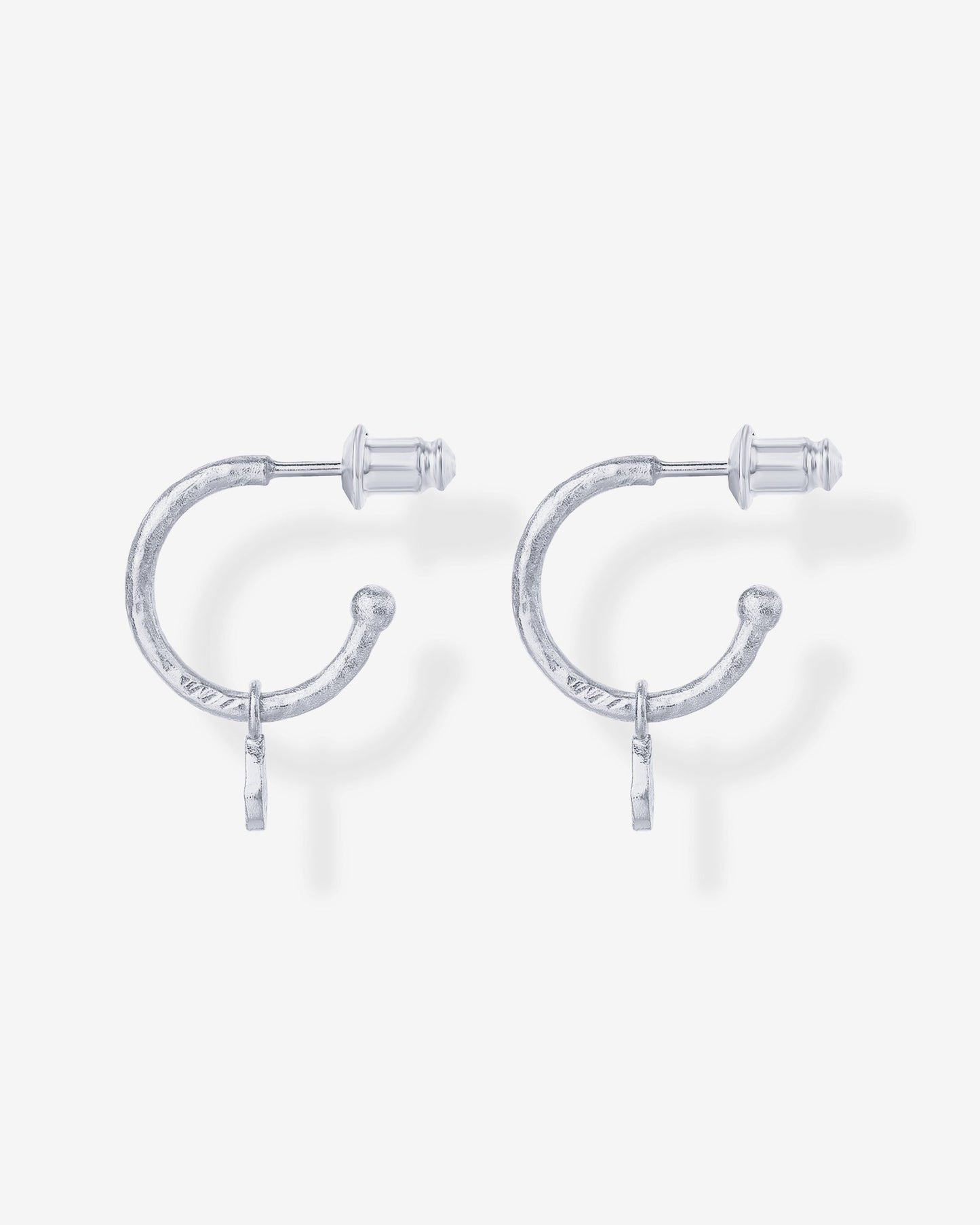 Drop Hammered Hoops