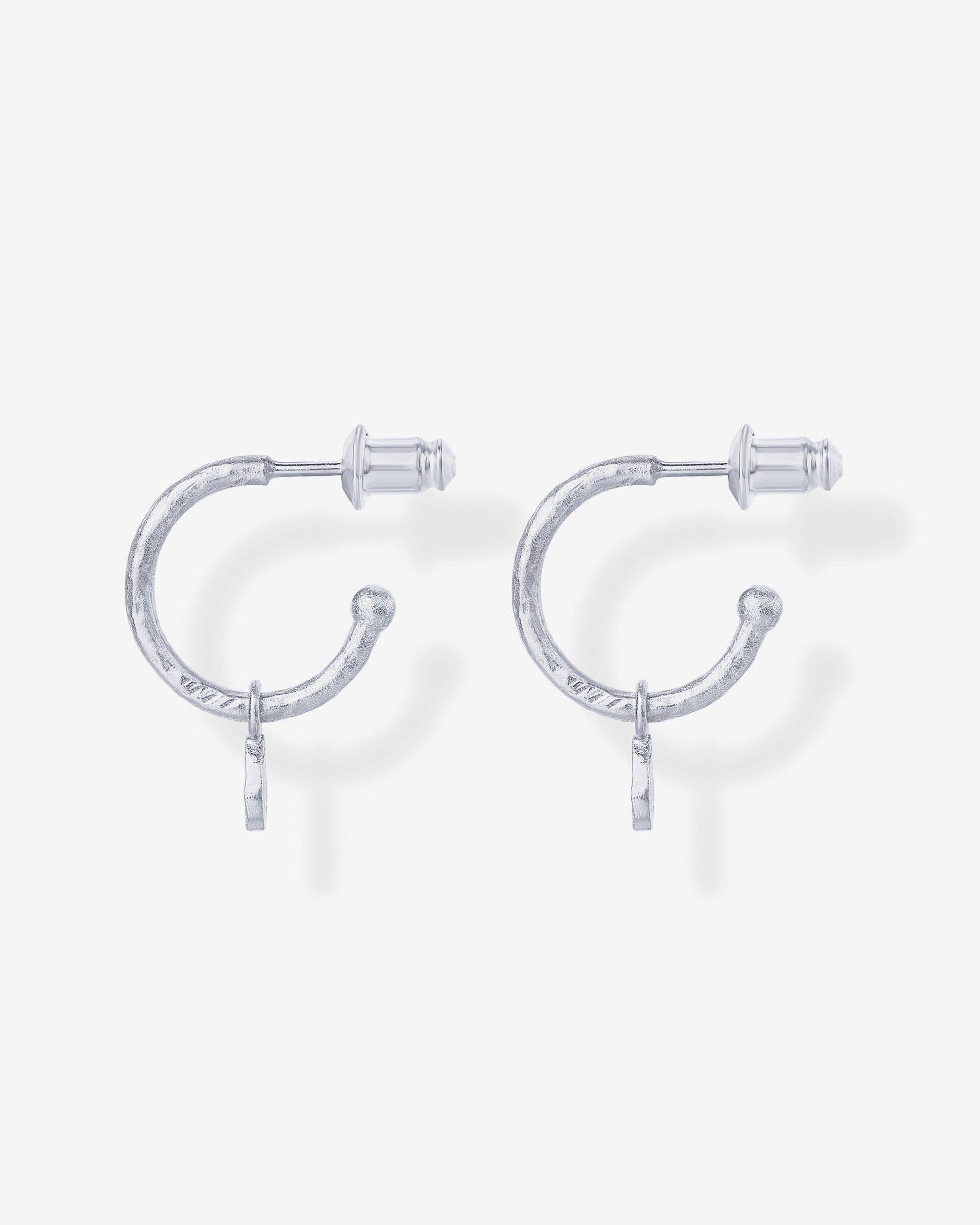 Drop Hammered Hoops