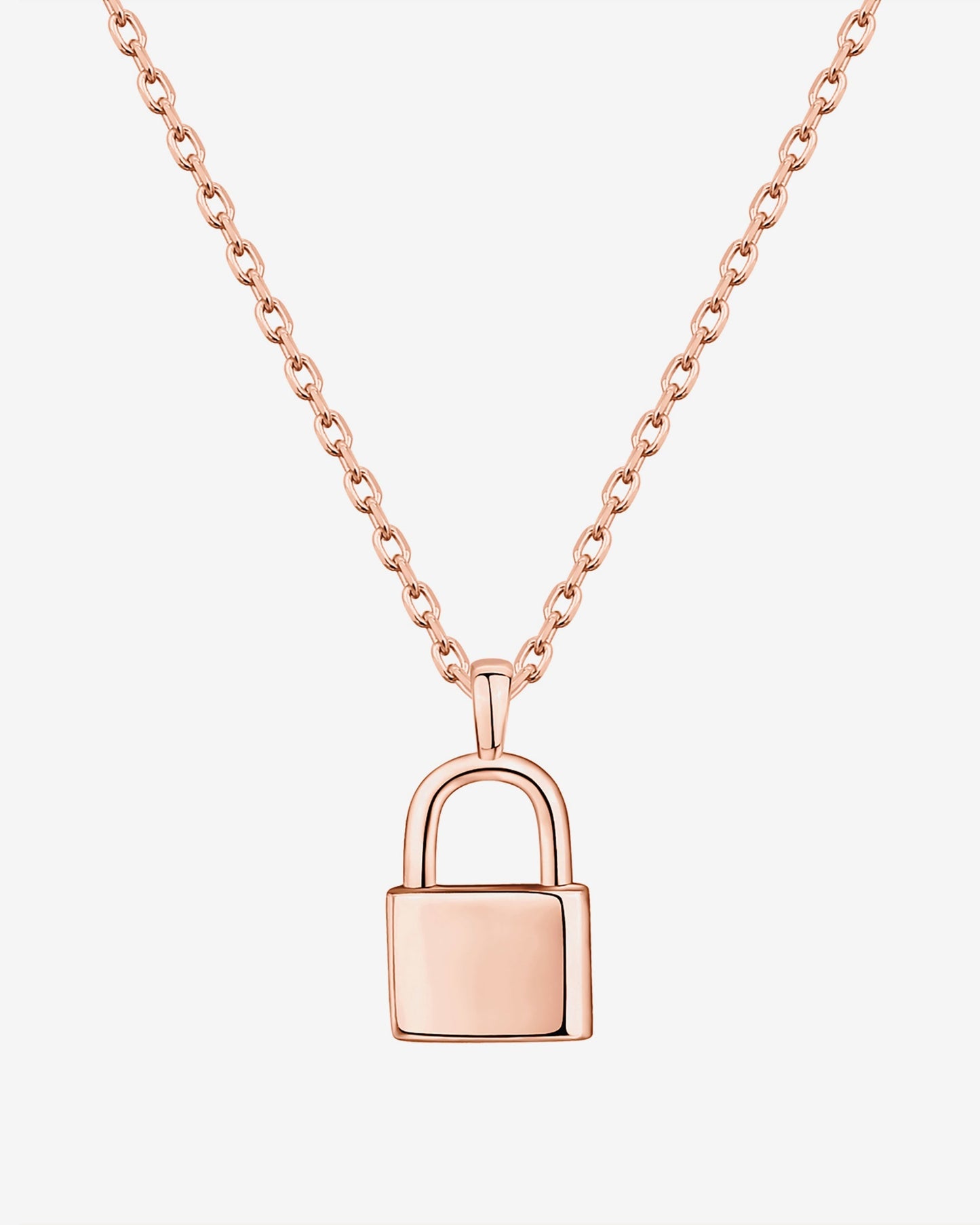 Lock Pendant Necklace