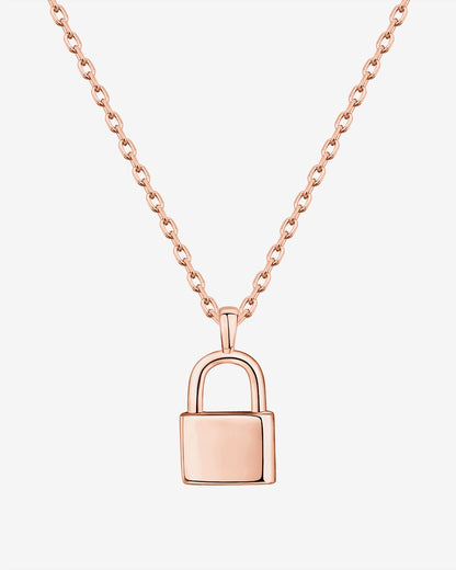 Lock Pendant Necklace