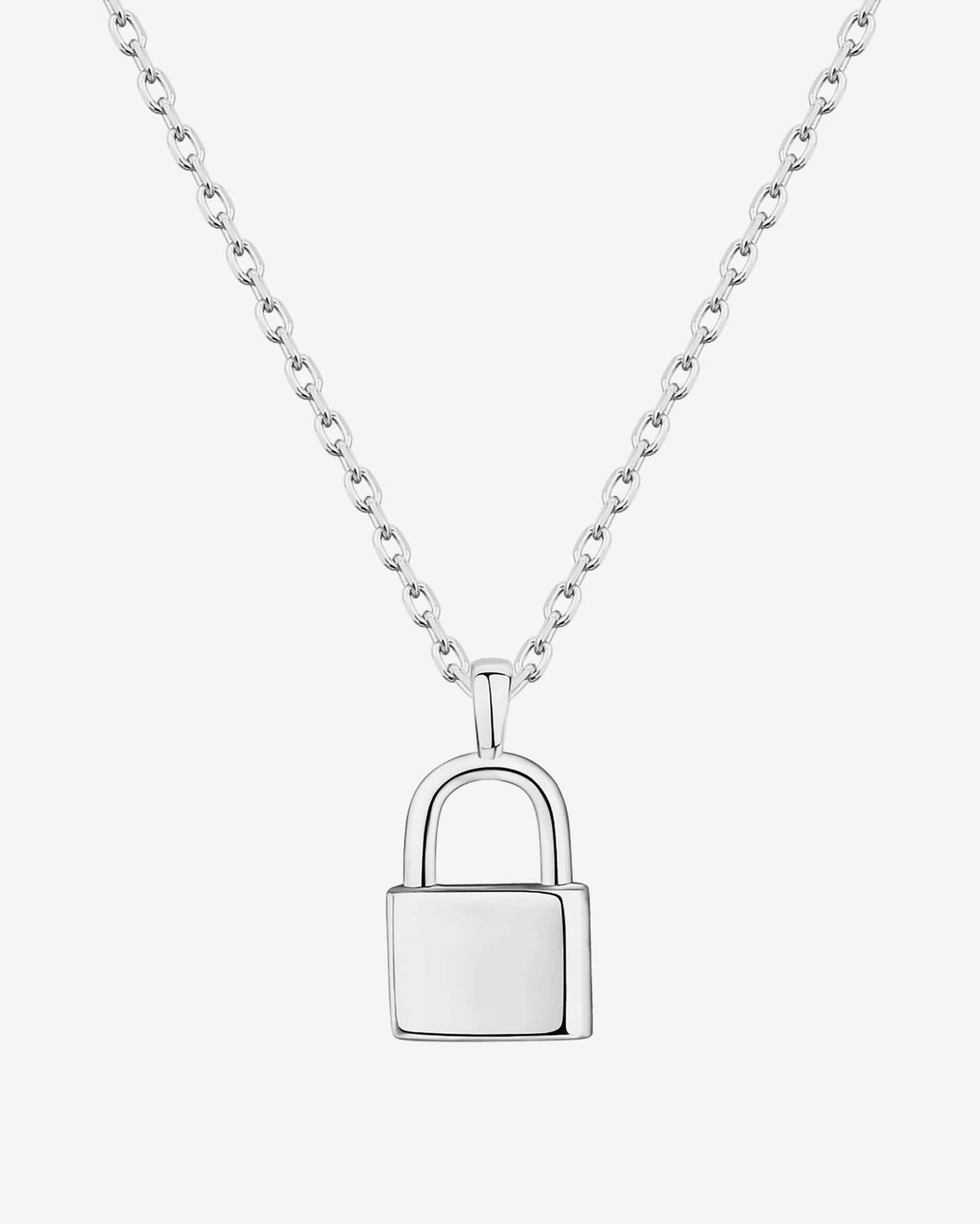 Lock Pendant Necklace