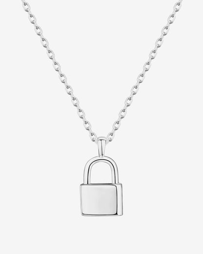 Lock Pendant Necklace