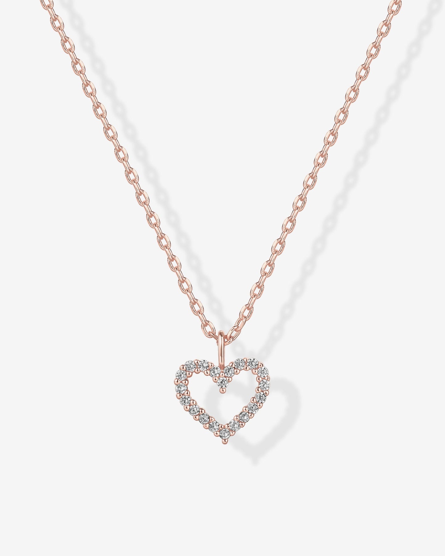Open Heart Necklace
