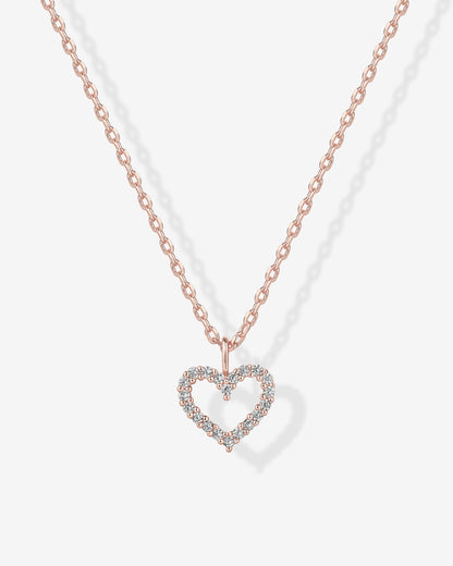 Open Heart Necklace