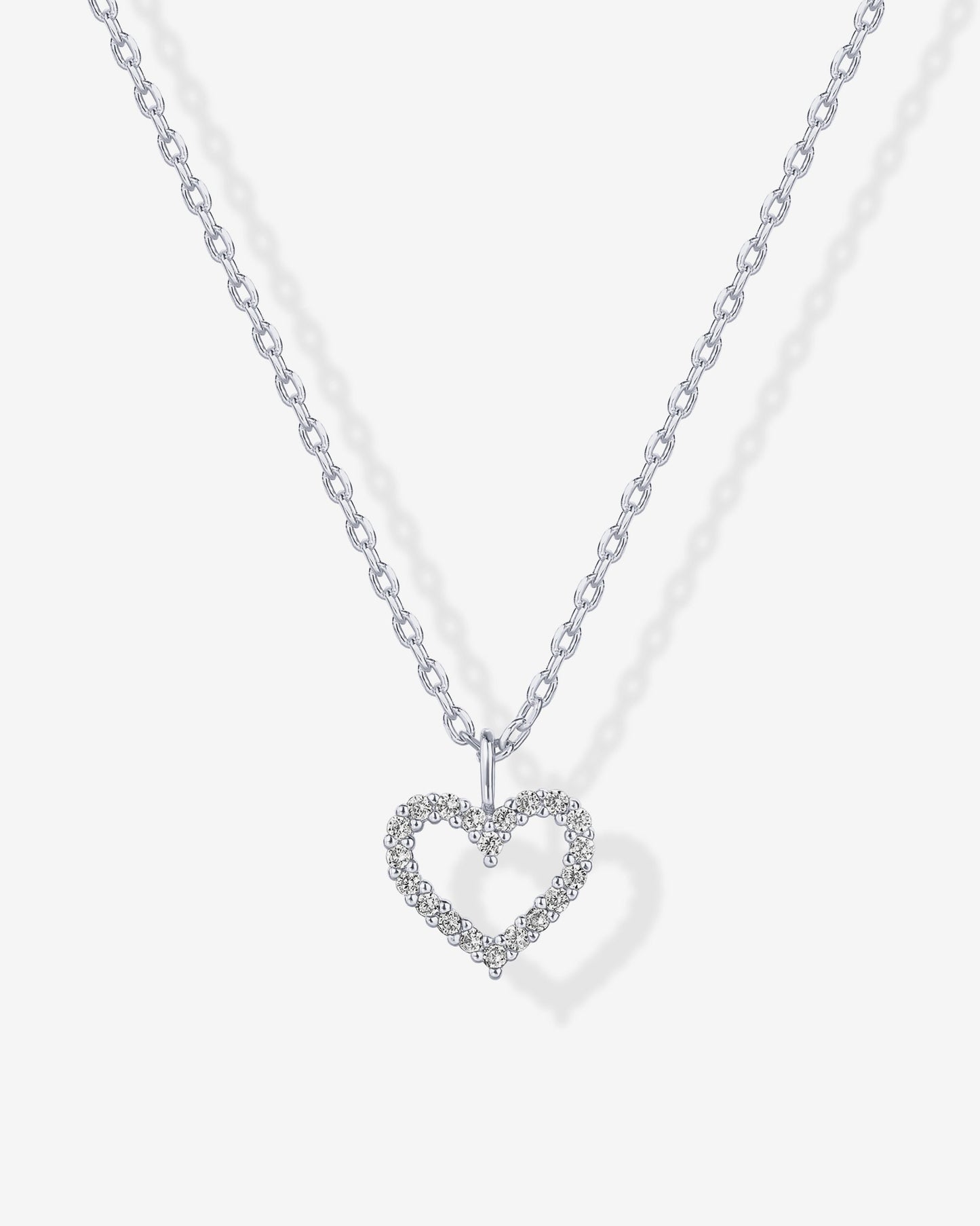 Open Heart Necklace