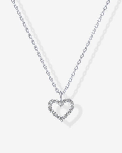 Open Heart Necklace