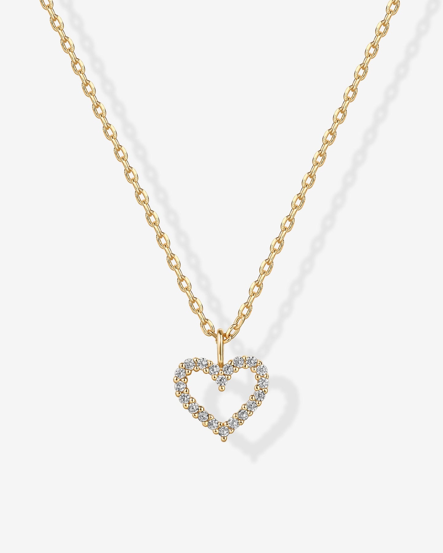 Open Heart Necklace