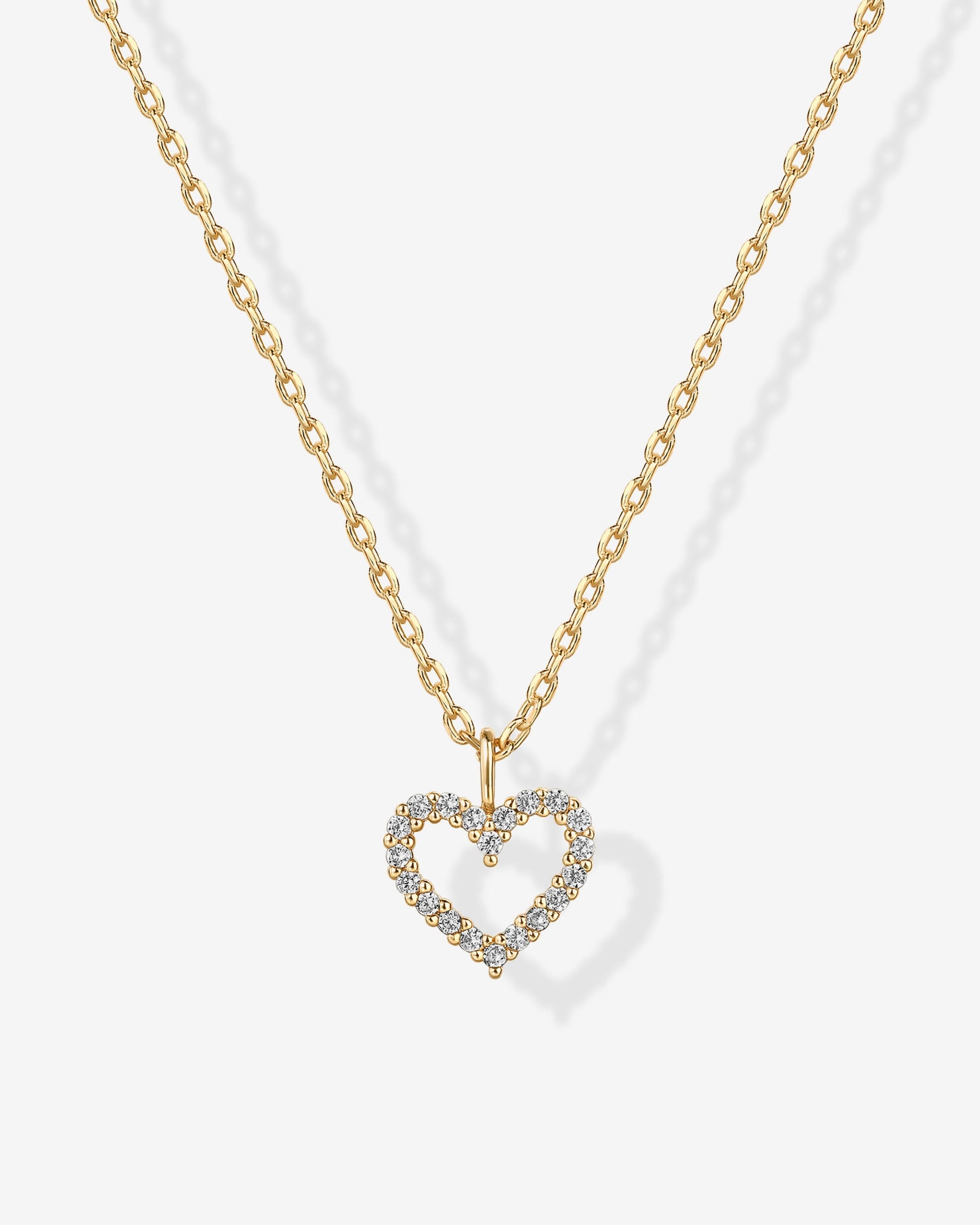 Open Heart Necklace