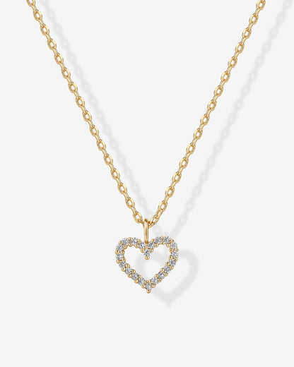 Open Heart Necklace