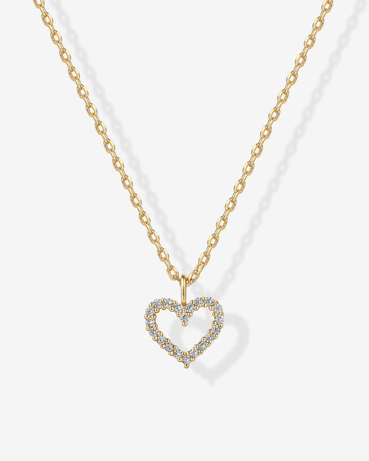 Open Heart Necklace