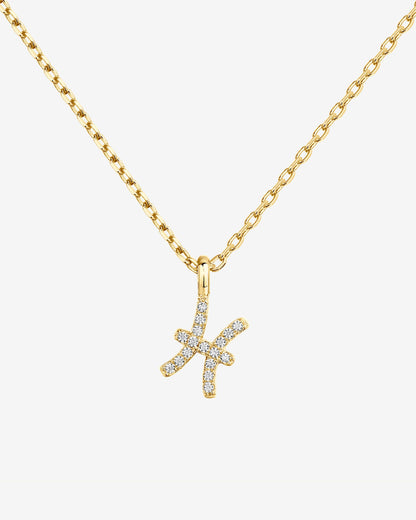 Zodiac Pendant Necklace