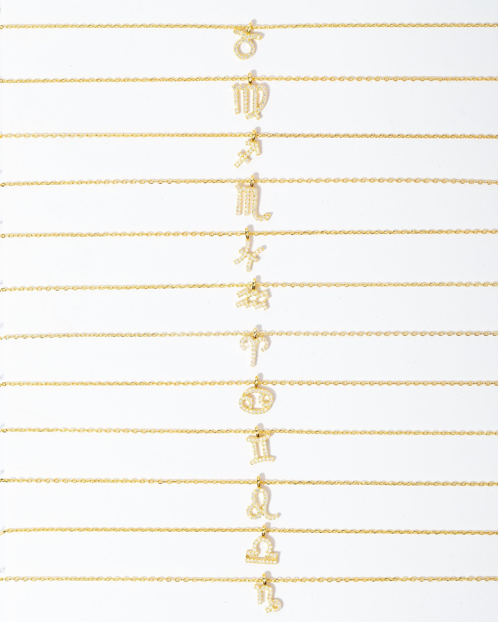 Zodiac Pendant Necklace