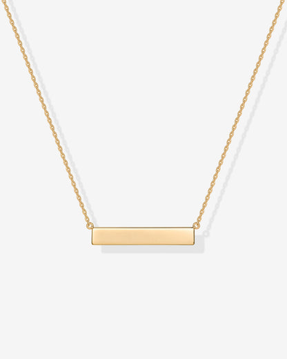 Horizontal Bar Necklace