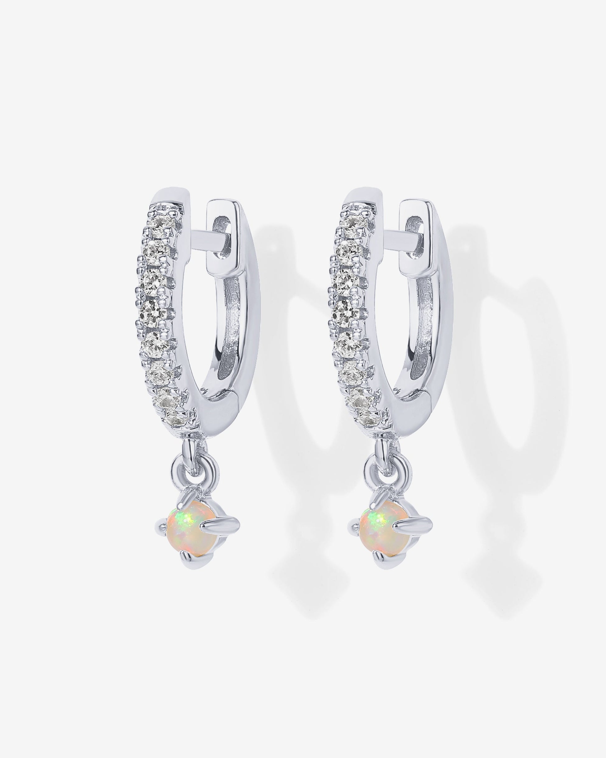 Opal Drop Huggies