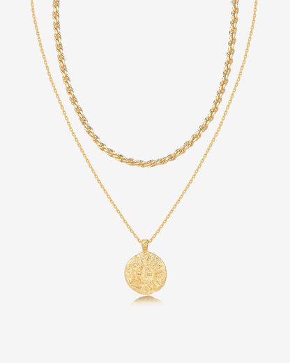 Layered Rope Chain Necklace