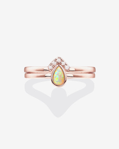 Opal Stacking Ring